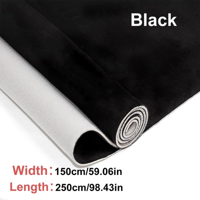 5mm Car Roof Composite Sponge: Car roof lining - black150250cm