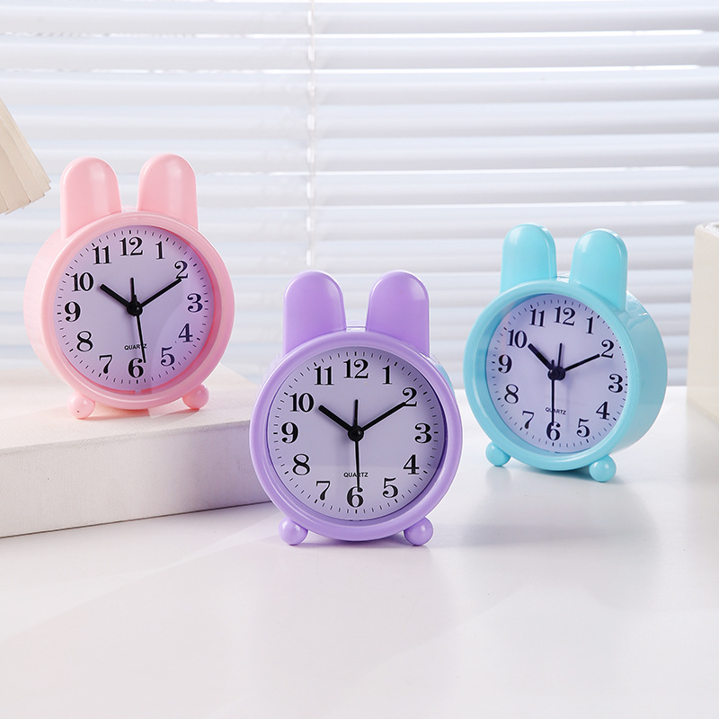 Cartoon Alarm Clock Fashion Cute Clock Children's Student Bedroom Bedside Small Alarm Clock Creative Gift