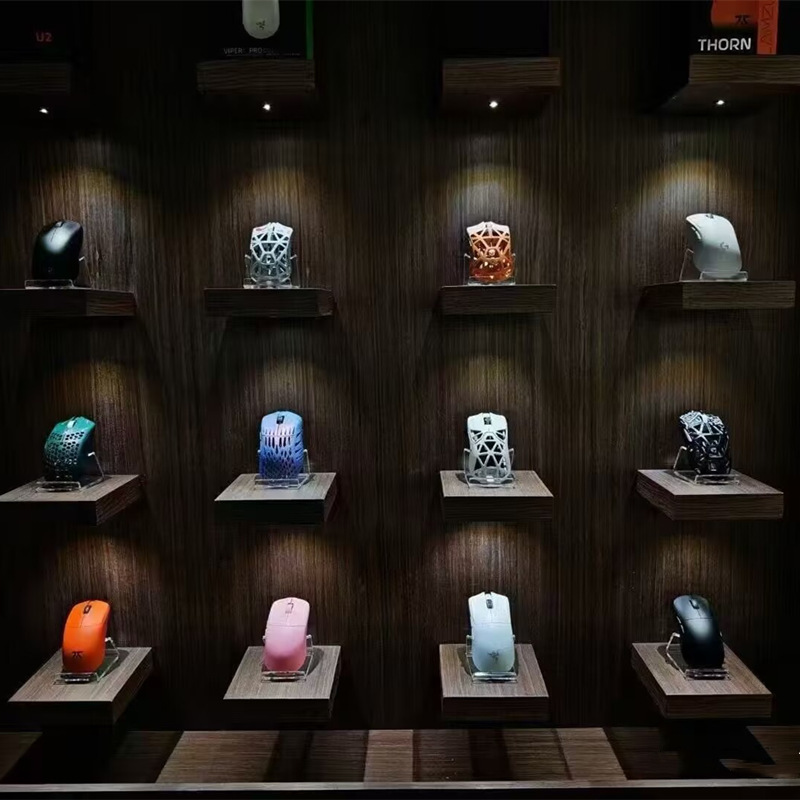 Mouse Display Stand Bracket Acrylic Storage Rack E-Sports Internet Cafe Computer Store Wireless Desk Computer Store
