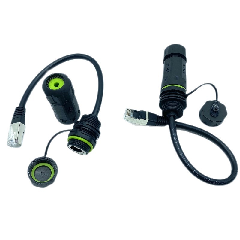 RJ45CAT6A���ղ�������M20���Ź�ҵͨ���������߲���+��ͷ+��ˮ��