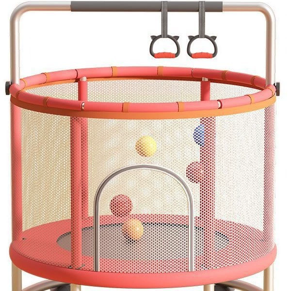 Children's trampoline indoor for home use, equipment, fence