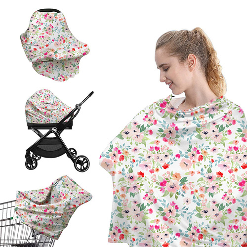 Amazon Outing Nursing Pouch Multifunctional Baby Stroller Cover Car Seat Cover Mother Nursing Pouch Anti-Slip