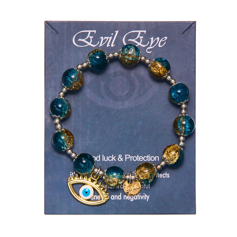 Lucky Evil Eye Red String Bracelet,Handmade Protection Jewelry.Ward Off Evil & Negative Energy,bless You With Safety & Good Luck.Adjustable,minimalist_voghion.com