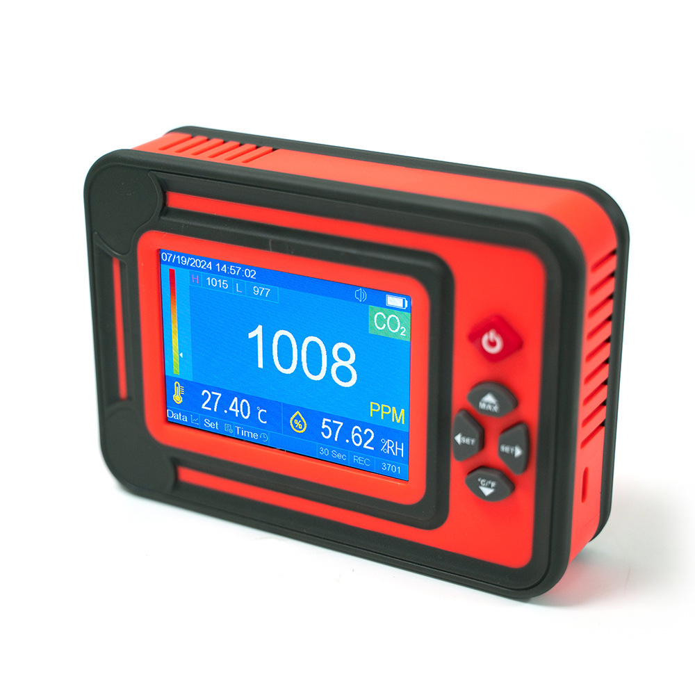 【二氧化碳检测仪】 彩屏数字式气体浓度检测仪TL-2000E