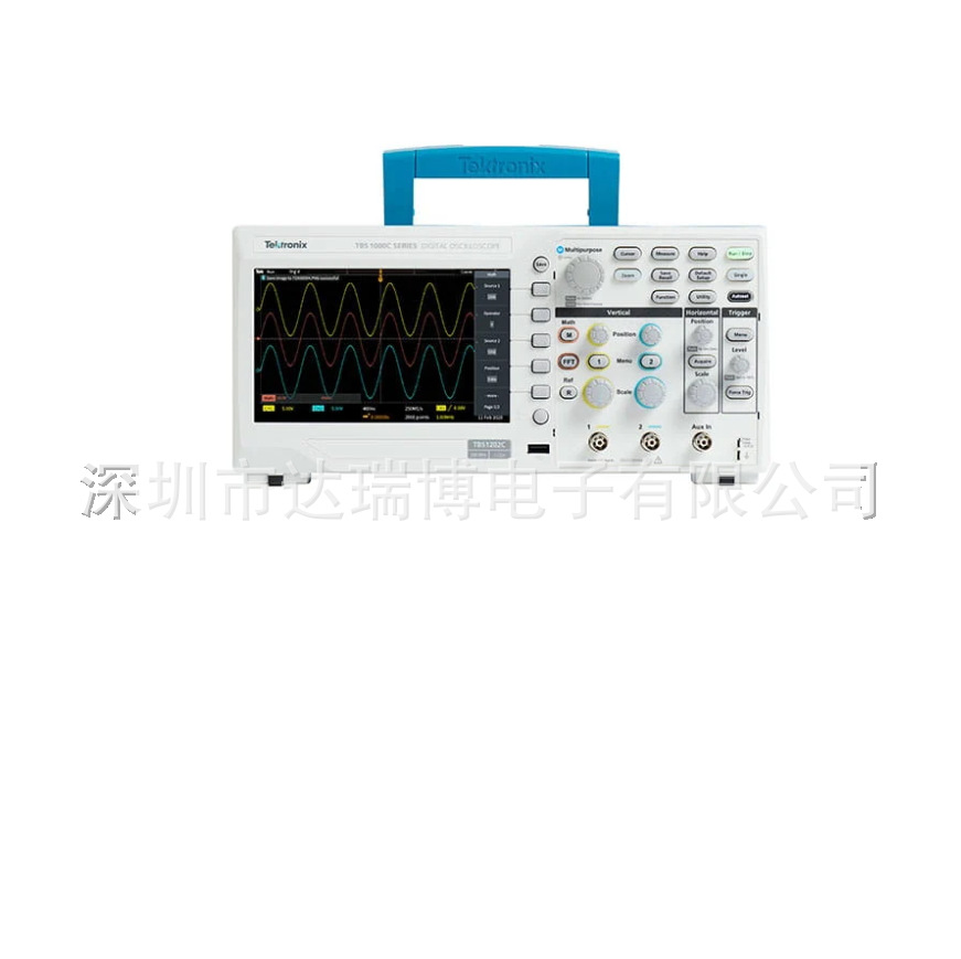 Tektronix泰克便携式数字示波器TBS1102X 1102C 1202C双通道100M