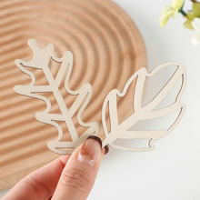 跨境 装饰挂件激光雕刻木制镂空木片 DIY挂饰婚庆装饰创意挂件