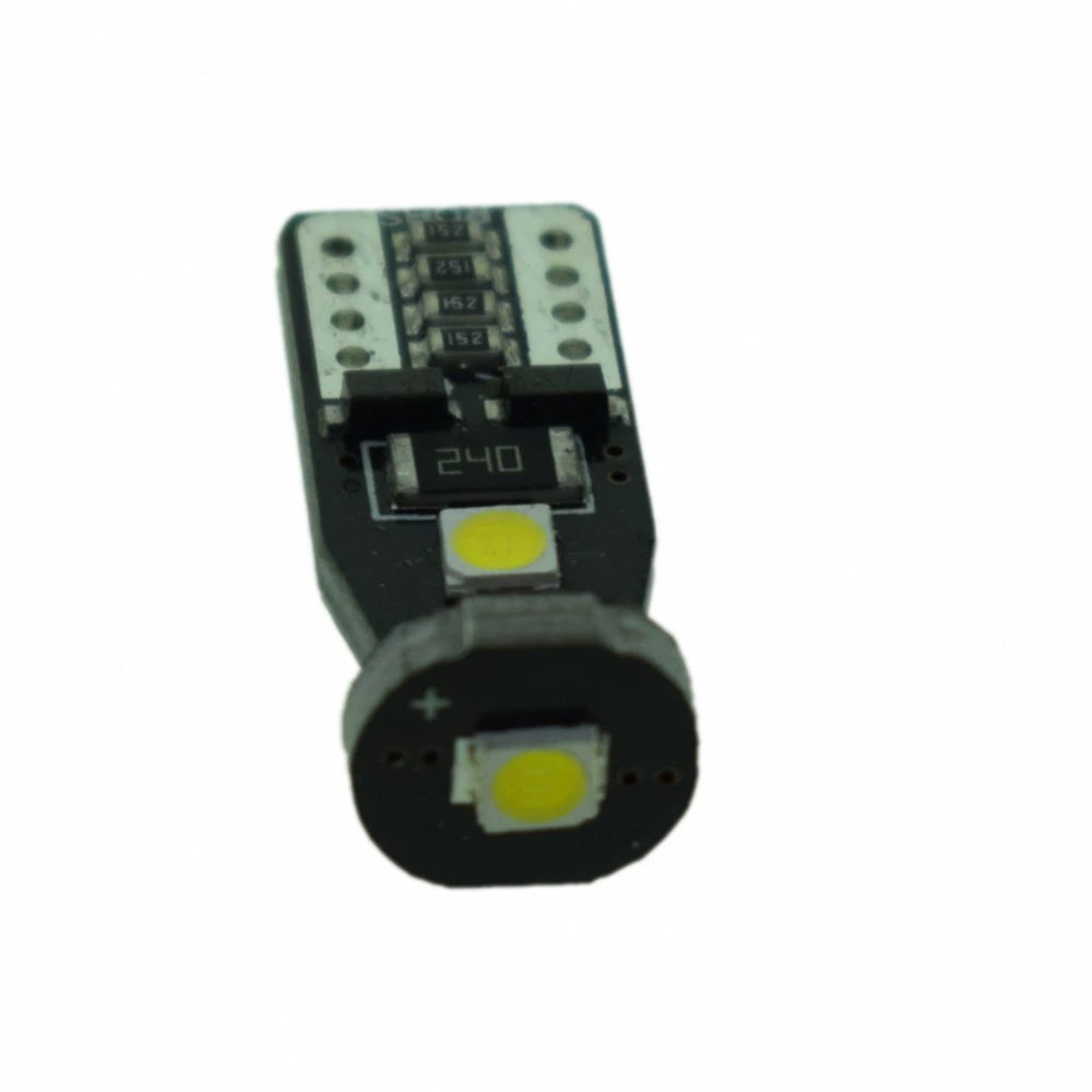 Расшифровка бесступенчатая светодиодная T10 3030 3SMD 12V Canbus Автомобильная Подсветка широкая световая лампа для чтения