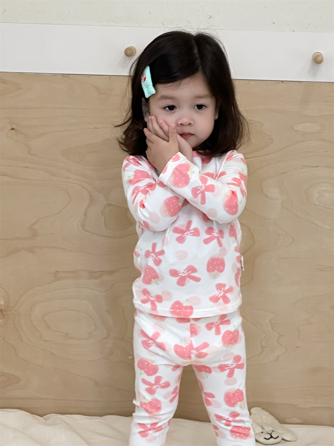 Niñas juegos de pijamas de primavera y otoño de dos piezas juegos de ropa de otoño de 2025 juegos de ropa para niños en casa pijamas