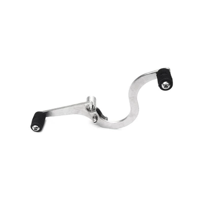 tail frame modification, Motorcycle bumper - silver-stainless-steel-shift-lever