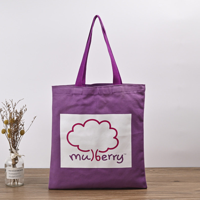 厂家手提购物袋 学习培训资料帆布袋 广告宣传棉布袋加印logo