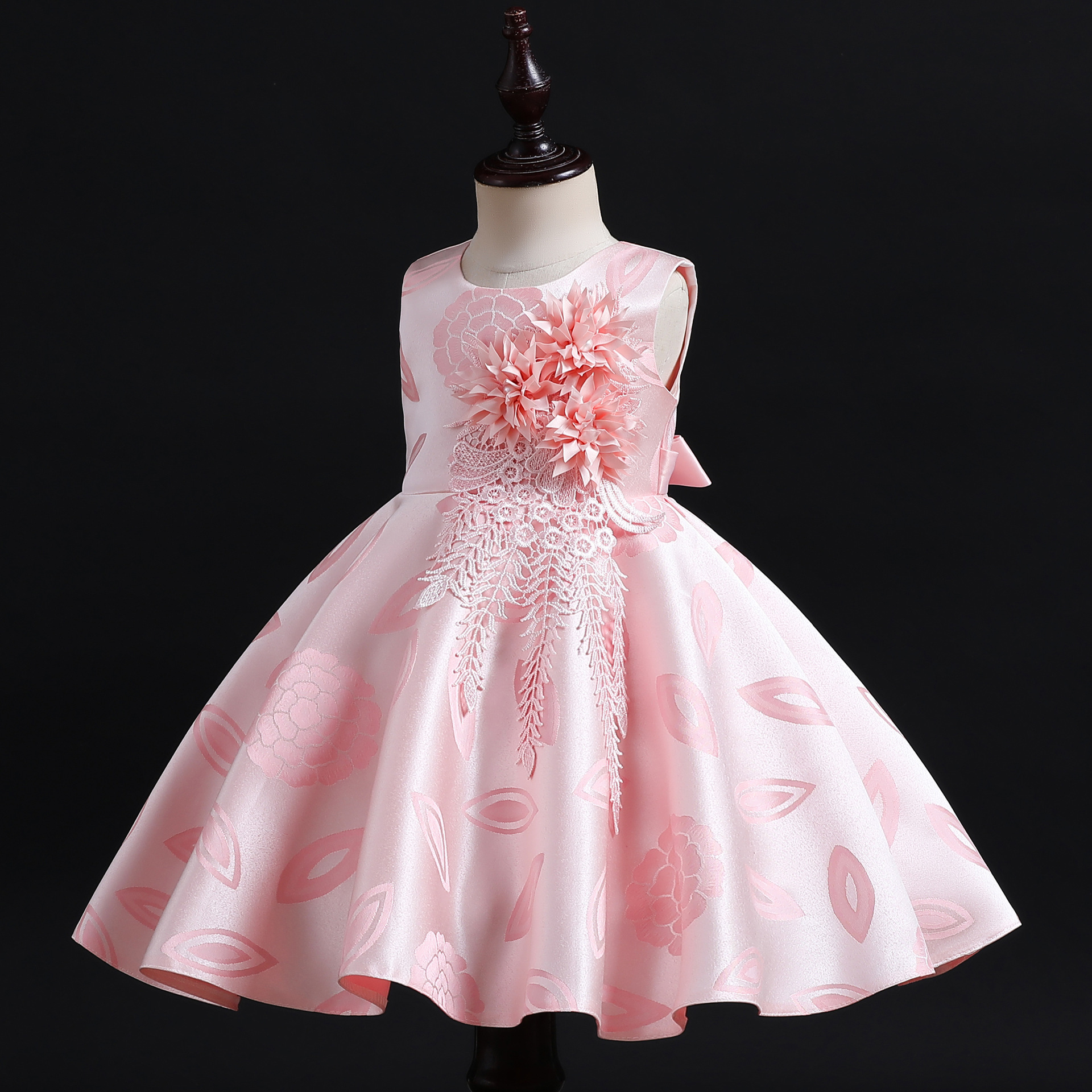 2022 new girls' tutu skirt pink princess...