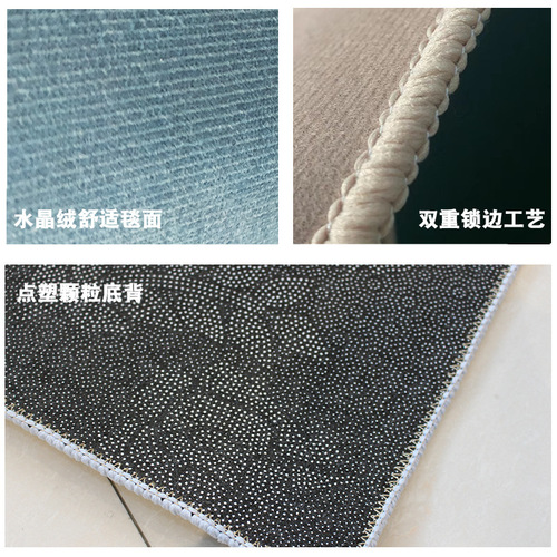 Cartoon Frozen Carpet Princess Elsa Girls Bedroom Living Room Full Carpet Tatami Bedside Blanket