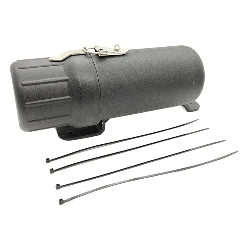 Adecuado para motocicleta, vehículo eléctrico, caja de herramientas de almacenamiento impermeable, cubo de herramientas de gran capacidad para motocicleta con cerradura, caja de almacenamiento de barril de herramientas