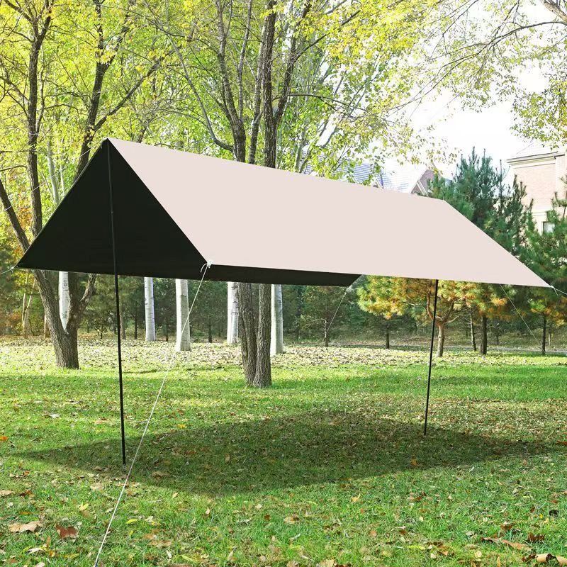 Camping Canopy Tent Outdoor Tent Portable Camping Sun Protection Rainproof Thickened Uv-Resistant Sunshade Shelter