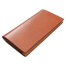 跨境多卡位钱包日式真皮长款西装包定制枥木风格植鞣皮钱夹男钱包