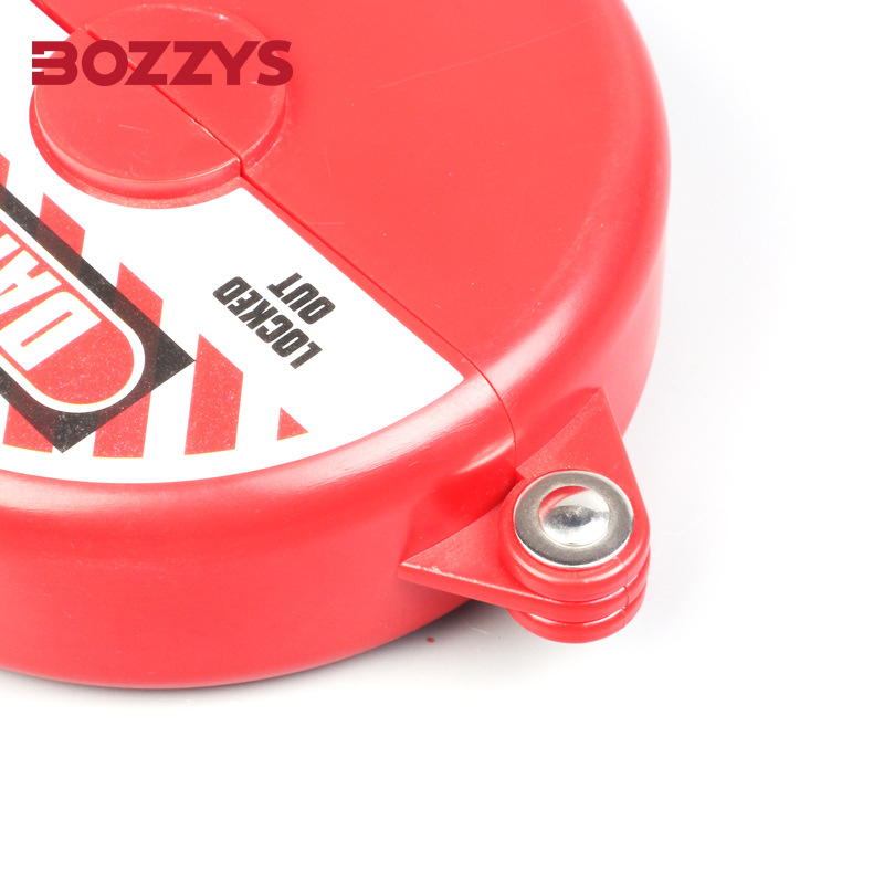 BOZZYS工业停工检修LOTO挂牌上锁127-165MM圆盘手轮锁定阀门锁罩