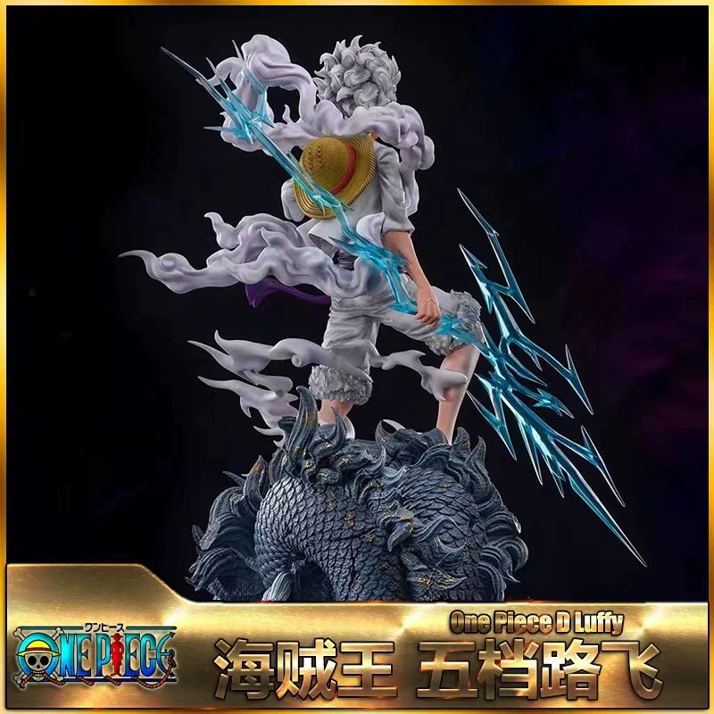 Фигура-статуя ручной работы One Piece Showmaker Five -gear Лиффи Саурон и GK декоративная подарочная статуэтка для мальчика
