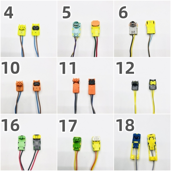 Barcha avtomobil modellari uchun universal: Nissan, Buick, Volkswagen, Mercedes-Benz, Audi, BMW, avtomobil simlari jabduqlari, xavfsizlik yostiqchasi, soat prujinasi.