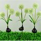 New Outdoor Solar Dandelion Onion Ball Light Landscape Green Plants Courtyard Garden Balcony Decorative Atmosphere