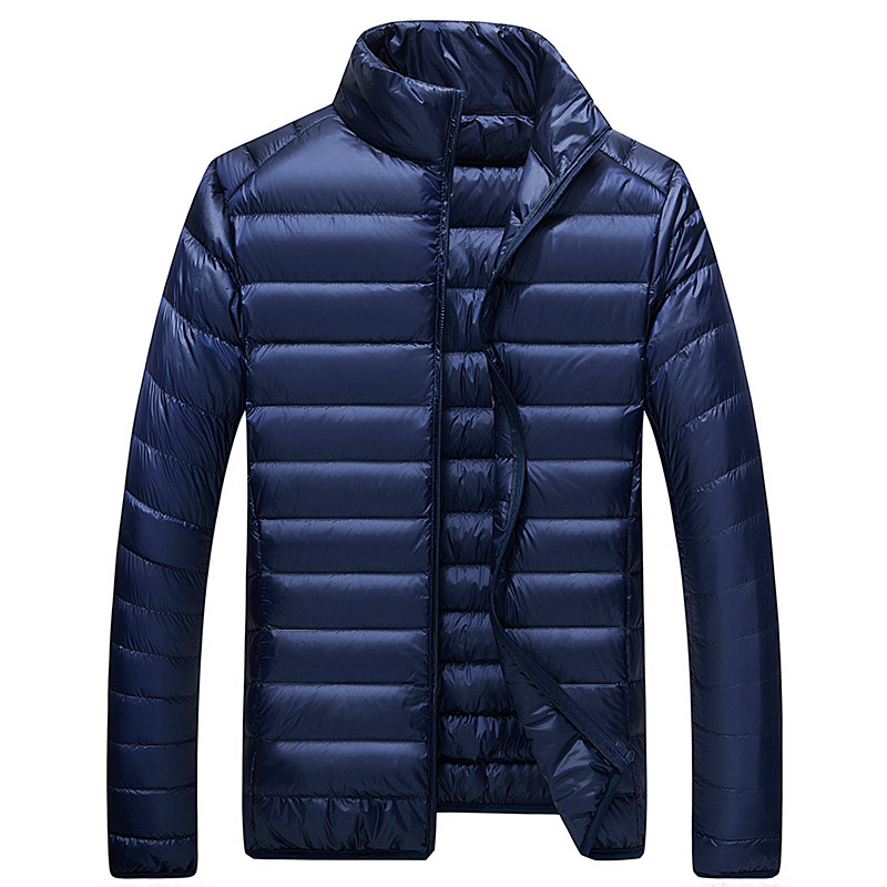 Herrenbekleidung Leichte große Seiden-Baumwolljacke Herren Winter neue Mode warme Jacke Seiden-Baumwolljacke junge Männer Seiden-Baumwoll-Paarjacke_voghion.com