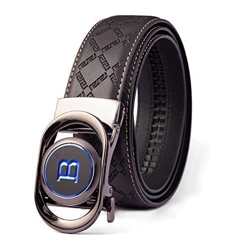 Cinturón de cuero genuino para hombre, informal, de negocios, impreso, popular, resistente a los arañazos y al desgaste, hebilla de cinturón, fabricante transfronterizo, venta directa al por mayor