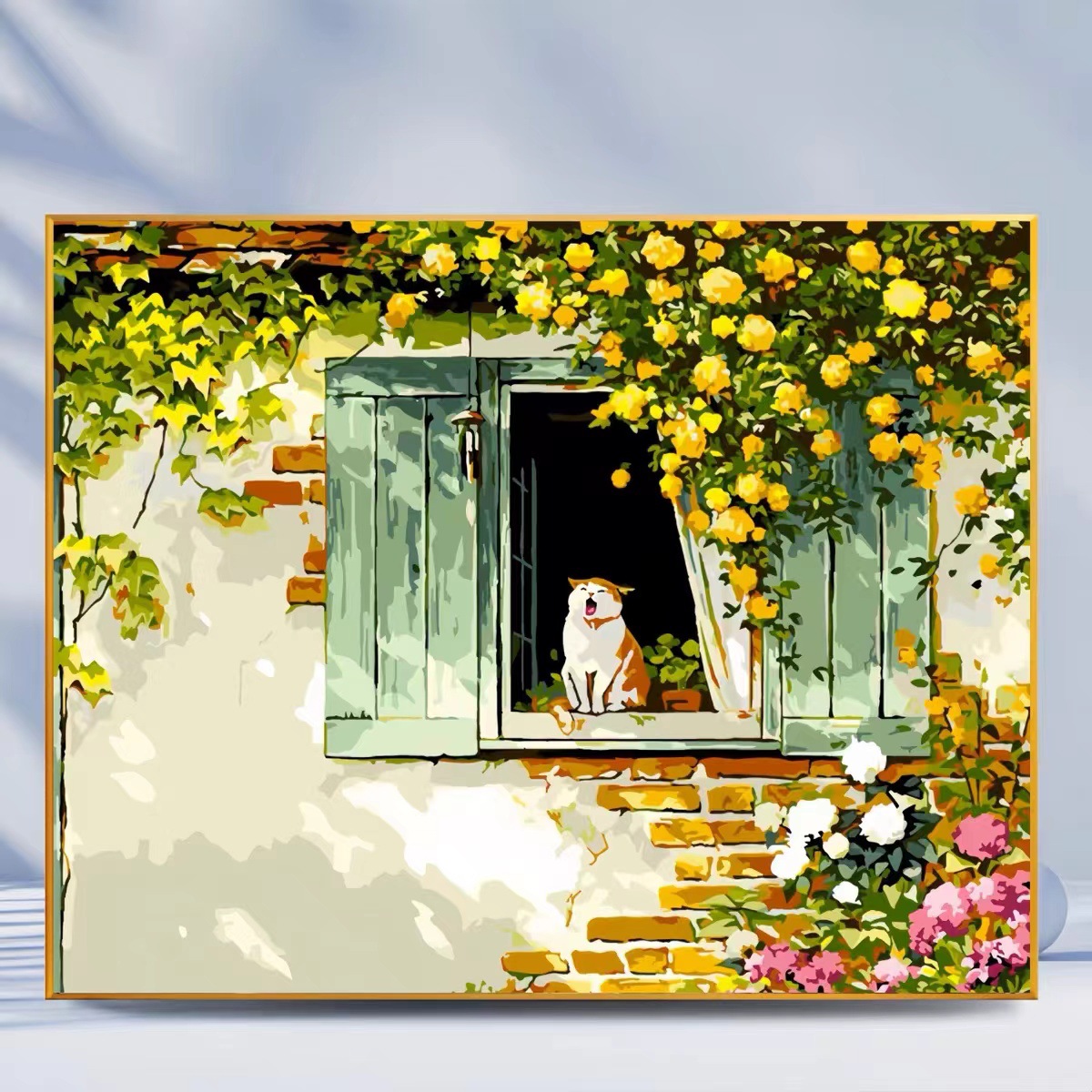 [Pequeño al por mayor] pintura al óleo digital di relleno de pintura acrílica simple pintura decorativa de alto nivel con selección de cabello al por mayor