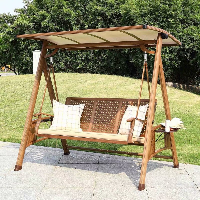 卸売アルミ合金ブランコ屋外庭ハンモック家庭用別荘ベランダ屋外ガーデンテラスレジャーロッキングチェア|undefined