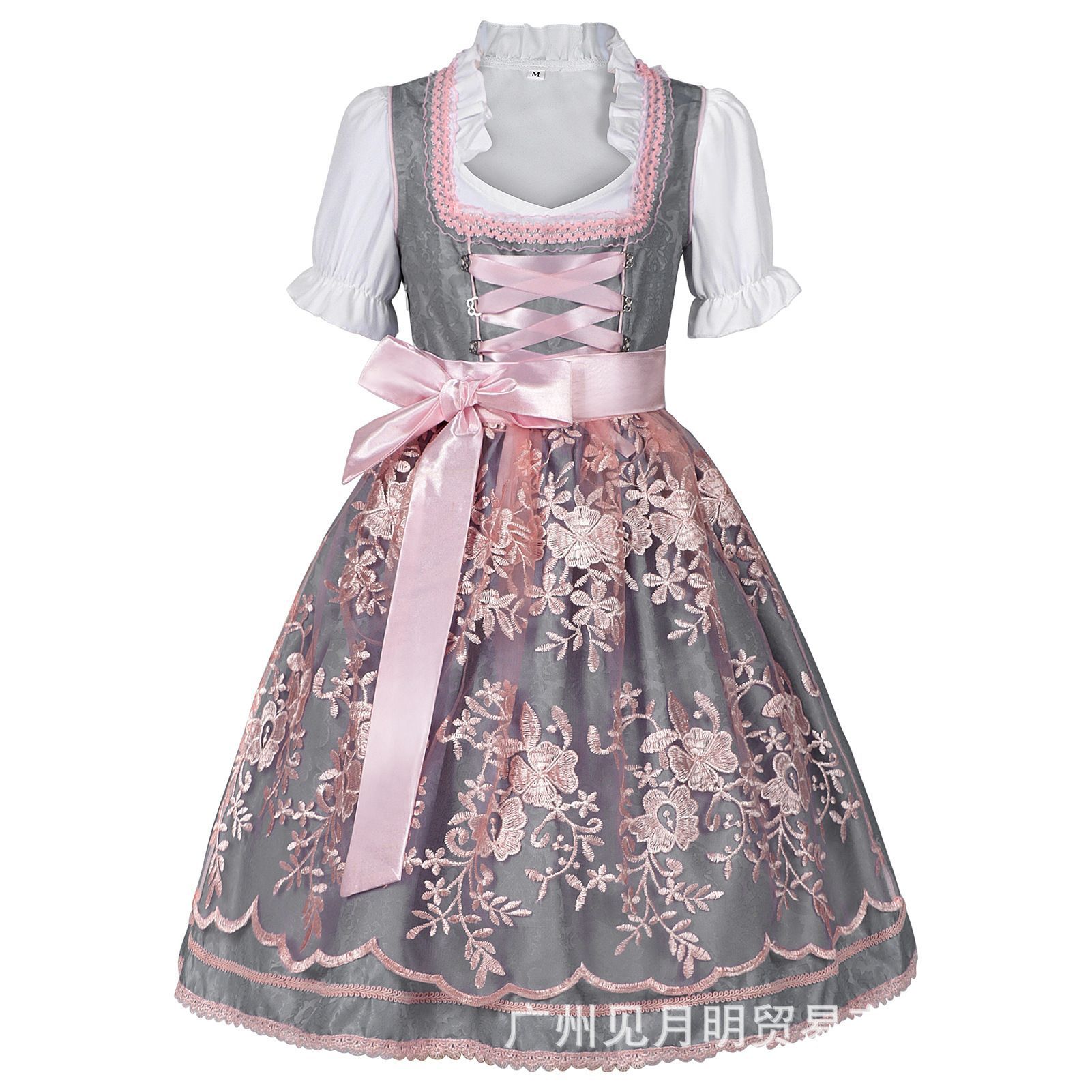 2026 New Model Foreign Trade European and American Carnival Costume German Oktoberfest Plus-Size Dress Cosplay Stage Performance Outfit