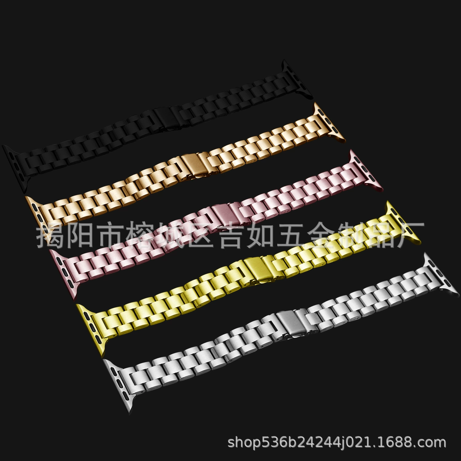 Apple, strap dlya watch iz nikelʹ steka, 14mm