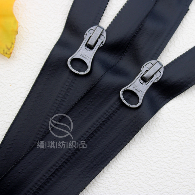 Nylon waterproof black matte jacket