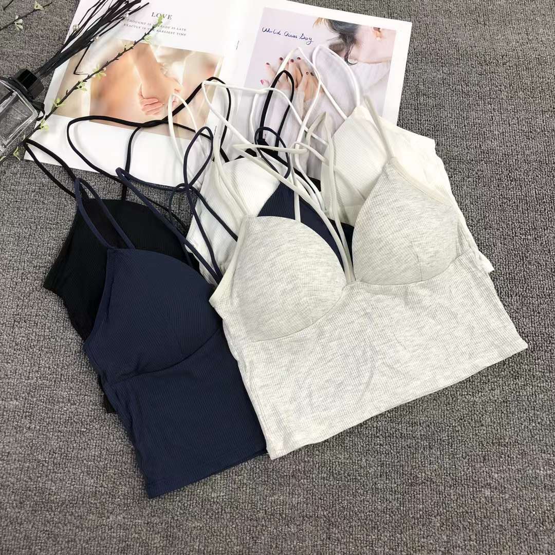 Nueva inconsútil alto elástico belleza de alta calidad las mujeres chaleco inalámbrico yoga sujetador ropa interior deportiva al por mayor image 1