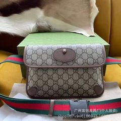 外国貿易新しいレディースバッグタイガーヘッドウエストバッグユニセックスチェストバッグレディースミニショルダーバッグダブルGホームロゴクロスボディ