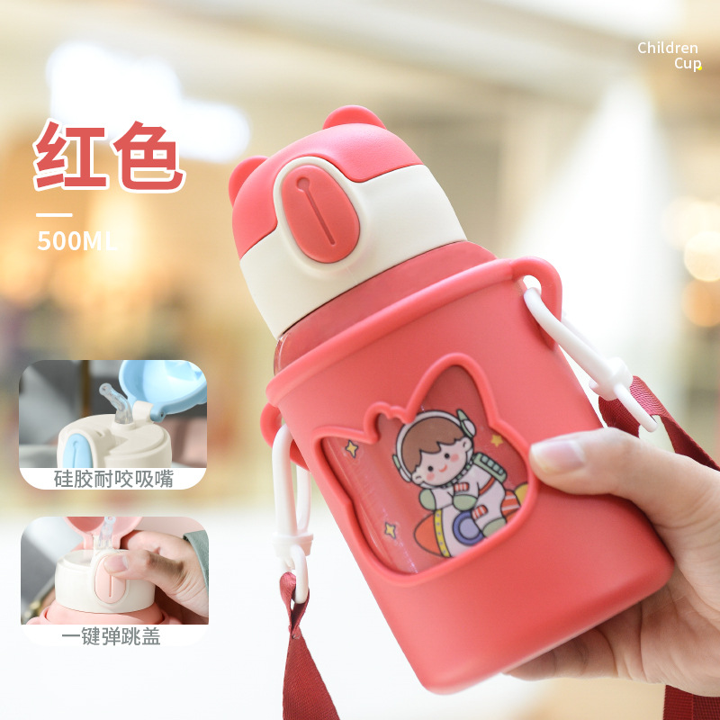 Bear Children's Cup-Red