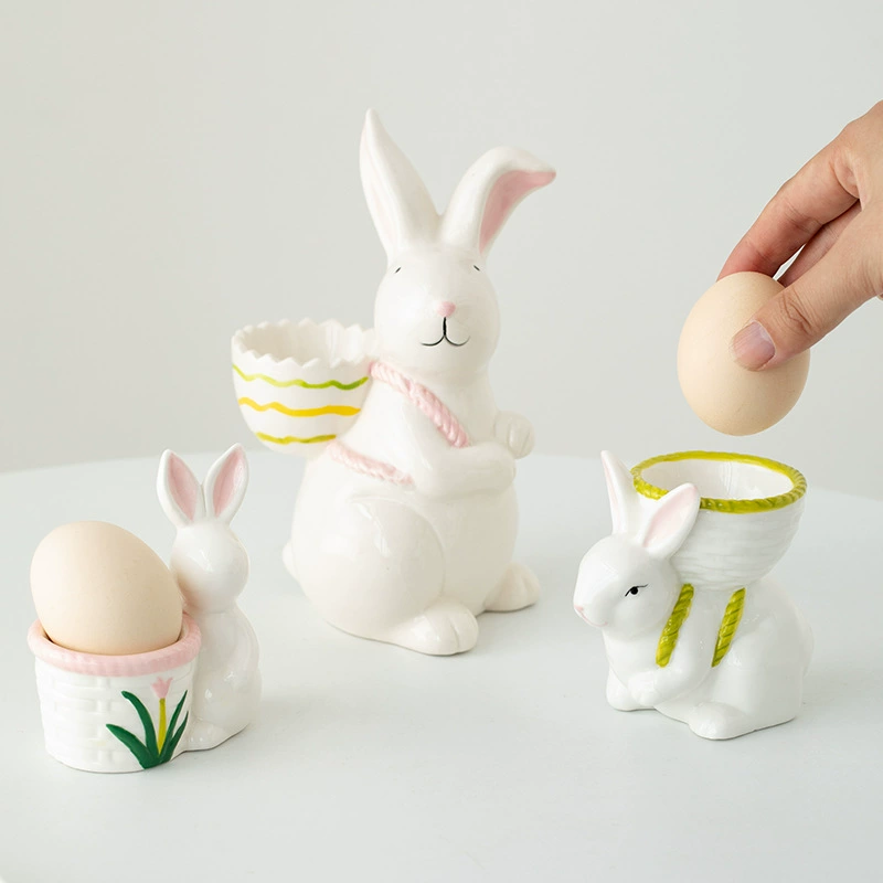 Подставка для яиц для завтрака, керамическая чашка для яиц, кольцо для яиц, красивая подставка для яиц, подставка для пудры, модный маленький орнамент с ощущением высокого класса.