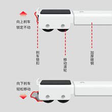 洗衣机底座电器搬运通用托架冰箱脚架可移动轮子脚垫高置物支架子