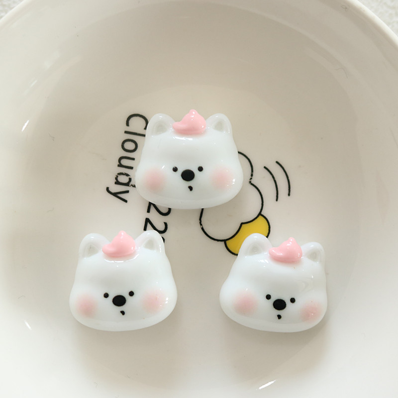 블러셔 - 핑크 모자 꼬마 백곰