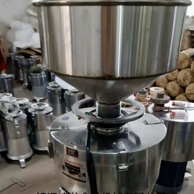 Máquina de leche de arroz comercial, máquina de harina de salchias, molino de pulpa, molino de piedra automático de acero inoxidable, molino de pasta, molino de soja, gran 150 image 14