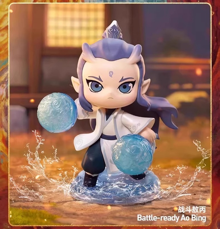 ネザ 2 魔児海の混乱天然絆シリーズ人形フィギュア装飾品降誕周辺おもちゃ Ao Bing ブラインドボックス|undefined