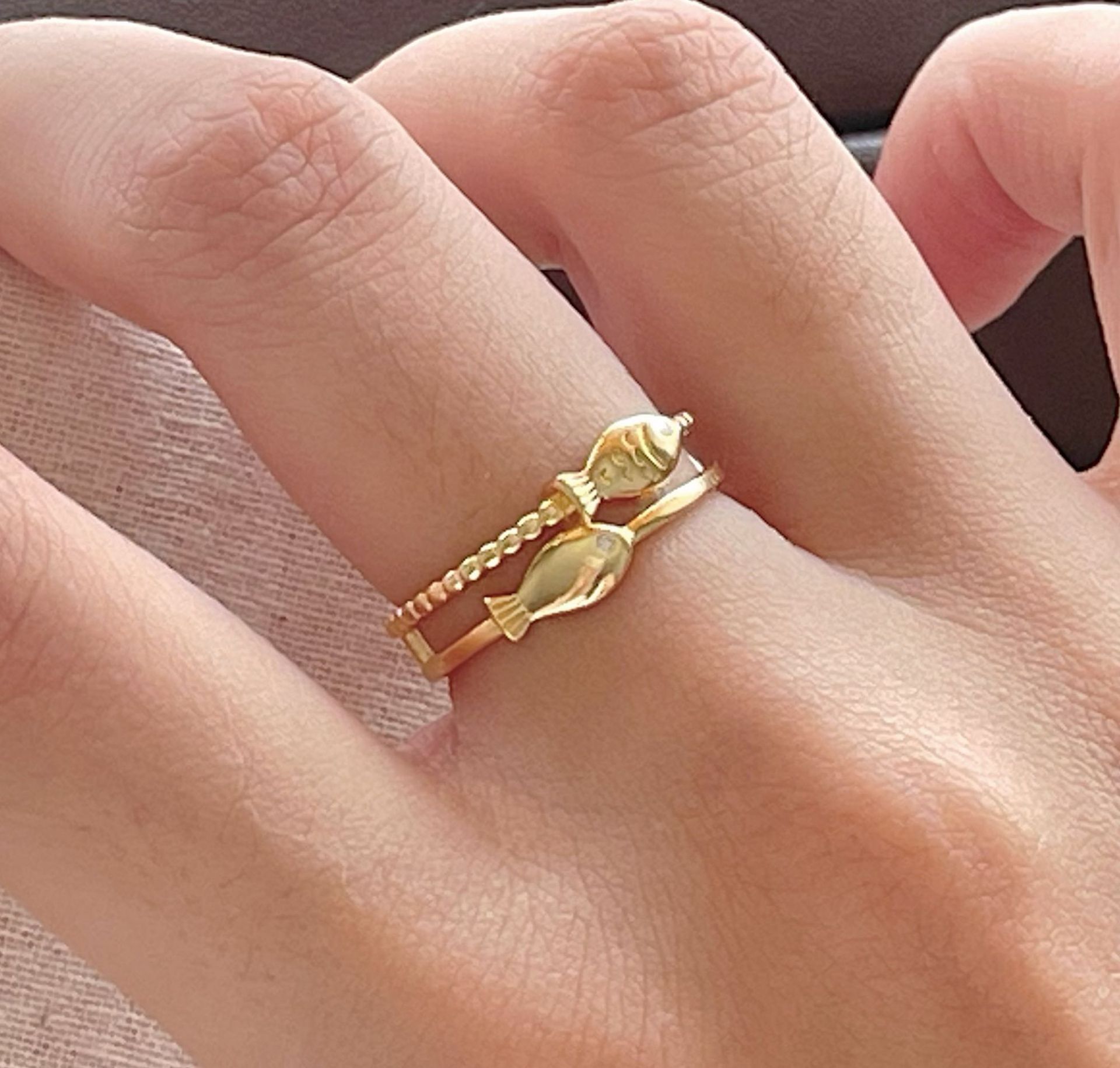 2g Weight Rings Classification Adjustable Ring Size 1 Piece Quantity Daily Occasion 925 Sterling Silver Material Fish Pattern Women's Gender Simple Style Style 925 Sterling Silver Fish Rings 925 Sterling Silver Rings 7