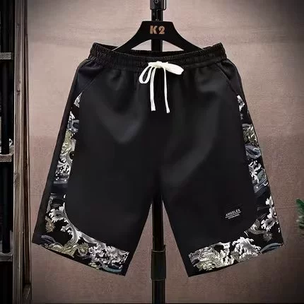 Этнические шорты Fenghua Мужские приливные бренды пляжный летний тонкий молодежный корейский вариант мужской спортивной одежды