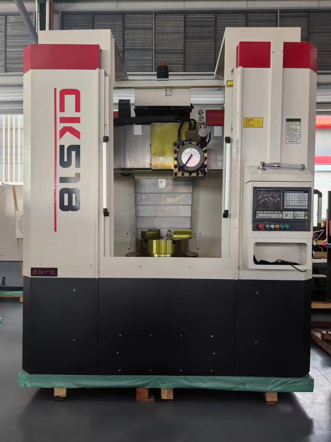 处理二手沈阳一机CK518数控立式车床广数980系统