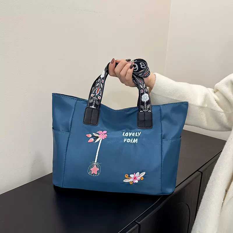 女包2025新款手提包女尼龙跨境bags时尚大容量托特包女单肩包