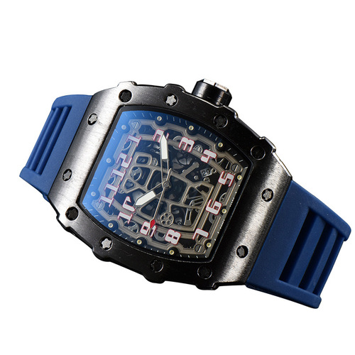 Manufacturer supplies new hollow non-mechanical pointer single calendar unisex quartz watch