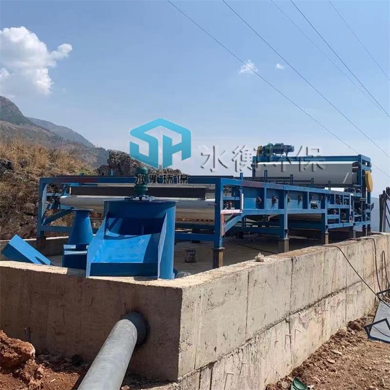 厂家生产工业带式污泥脱水设备 小型污泥压滤机 脱水效率高