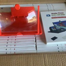 装柜拼柜F3手机支架桌面屏幕放大器10寸12寸3D高清放大镜抽拉折叠