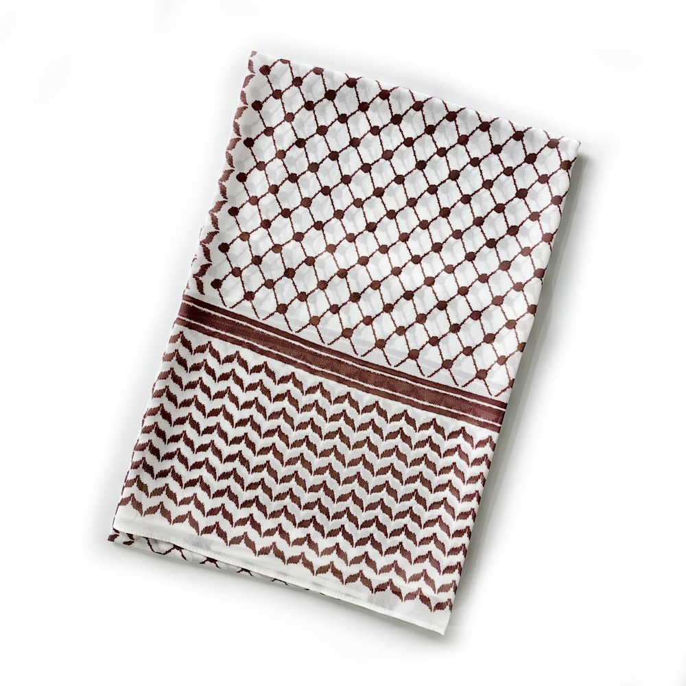 Nuovo foulard in chiffon stampato foulard arabo foulard_voghion.com