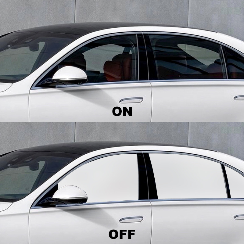 Car Window Electronically Controlled Film Intelligent Electronically Controlled Atomized Glass Film Electrified Atomized Pdlc Electronically Controlled Glass Film