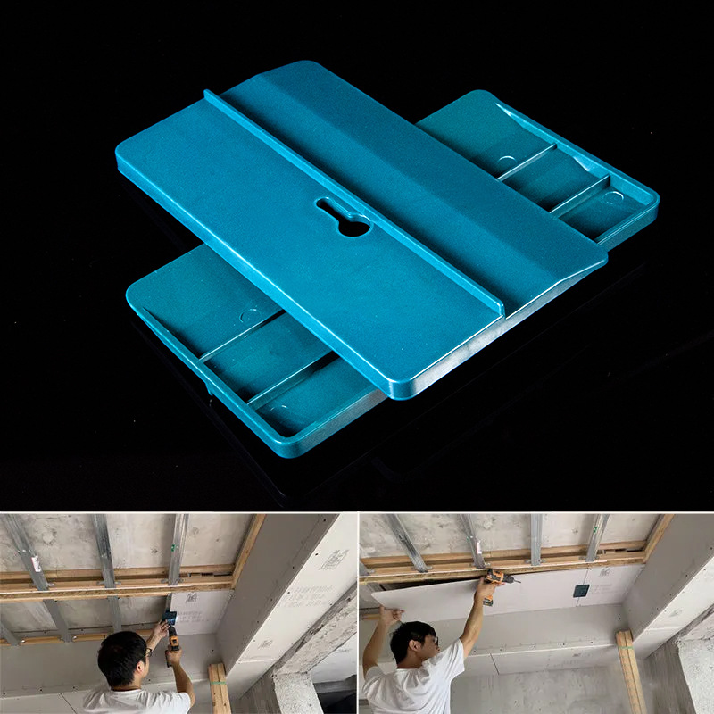 Carpintería tablero de yeso tablero auxiliar de techo placa de yeso localizador de techo herramienta de ahorro de mano de obra paleta de tablero de yeso