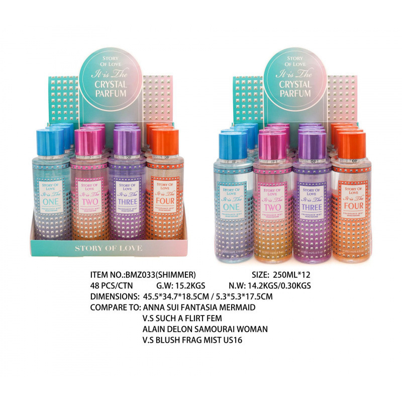 香水持久留香250ml 女士香水身体喷雾香氛持久perfumes东南亚外贸|undefined