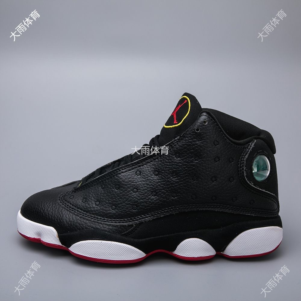 Zapatos de baloncesto transfronterizos aj13 de cabeza zapatos de baloncesto en blanco y negro Panda color blanco y azul obsidiana zapatos deportivos grandes para hombres y mujeres